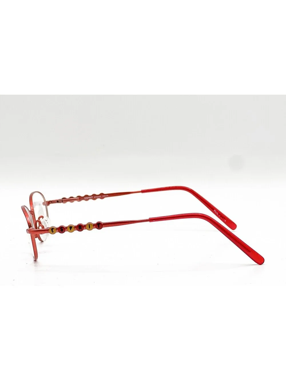 Esprit Kids Et9358 531 Red Metal Authentic Eyeglasses 44-17-120